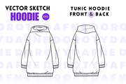 Tunic Hoodie, an Apparel Mockup by Doroty Dafne Designs (Thumbnail 2 of 7)