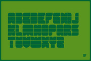 Blox | Retro Display | 3 Fonts, a Sans Serif Font by Superfried Font Shop (Thumbnail 10 of 10)