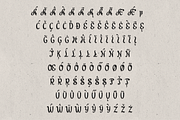 Grey Ray | Vintage Sans Serif, a Sans Serif Font by Mr.Typeman (Thumbnail 4 of 6)