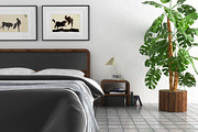 Malaga bedroom set, a Furniture 3D Model by inDahouze (Thumbnail 4 of 7)