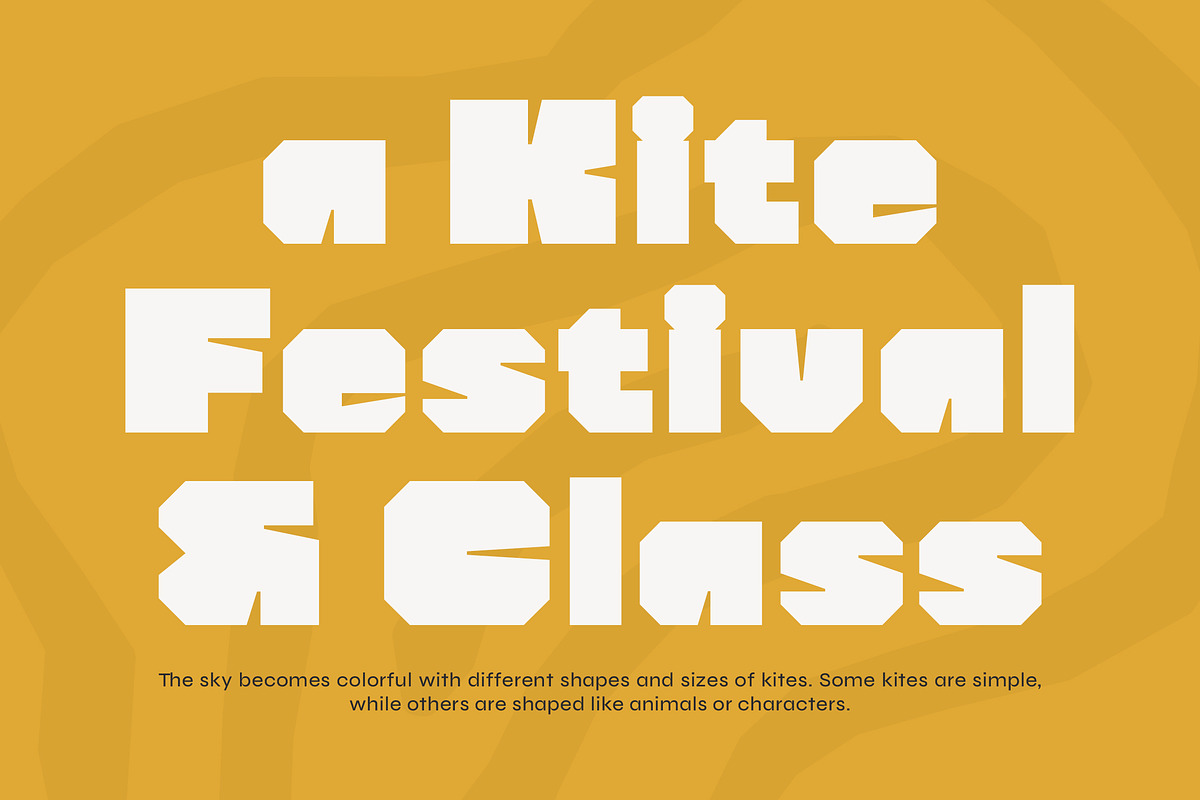 Kaizr Box -  Modern Bold Boxy Logo, a Sans Serif Font by Typia Nesia (Photo 6 of 12)