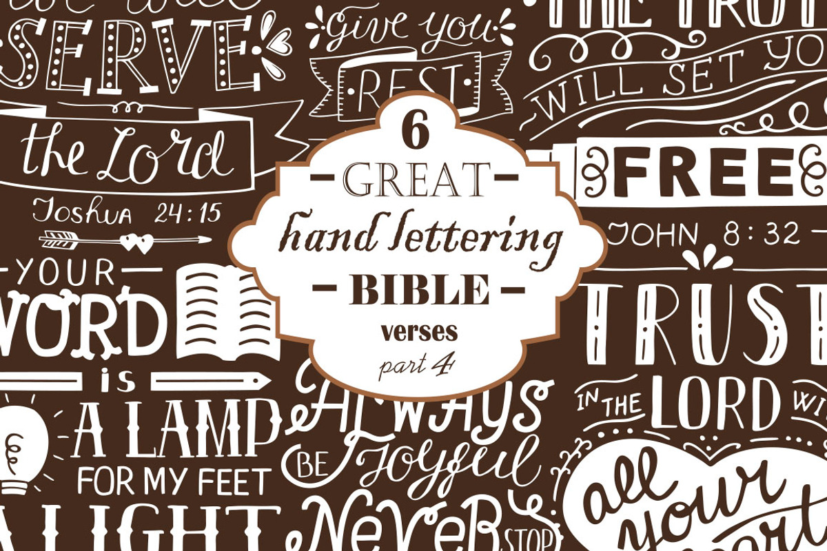6 GREAT BIBLE VERSES part 4, an Illustration by Ola-la-la (Photo 1 of 9)