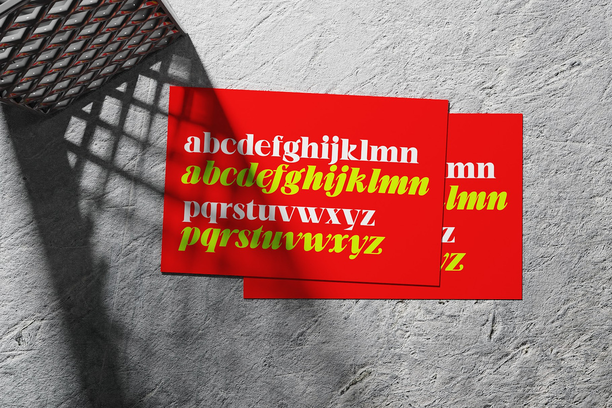 BeOkay Display Serif, a Serif Font by Ryul Davidson (Photo 5 of 17)