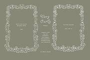 Line art hand drawn spiral frames, an Object Graphic by Grace Noboa Illustrations (Thumbnail 9 of 13)