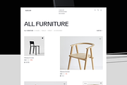 E-Commerce Furniture Website, an UI Kit Template by Ahmed Rubel (Thumbnail 5 of 10)