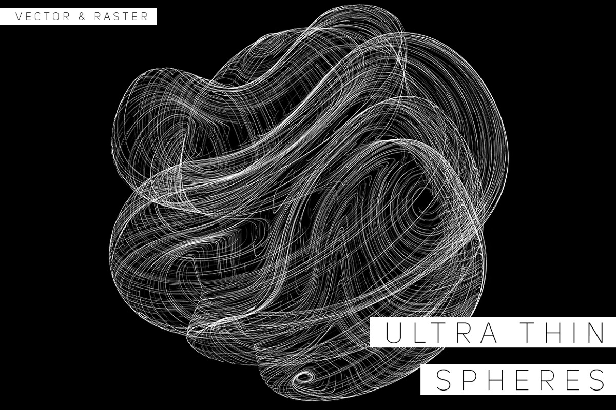 Ultra Thin Spheres, an Object Graphic by GarryKillian (Photo 1 of 7)