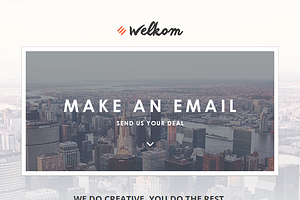 Welkom - Responsive Email Template