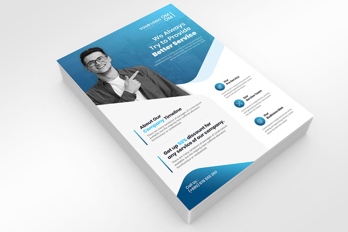 Business Flyer, a Flyer Template by PicoartBd (Photo 2 of 3)