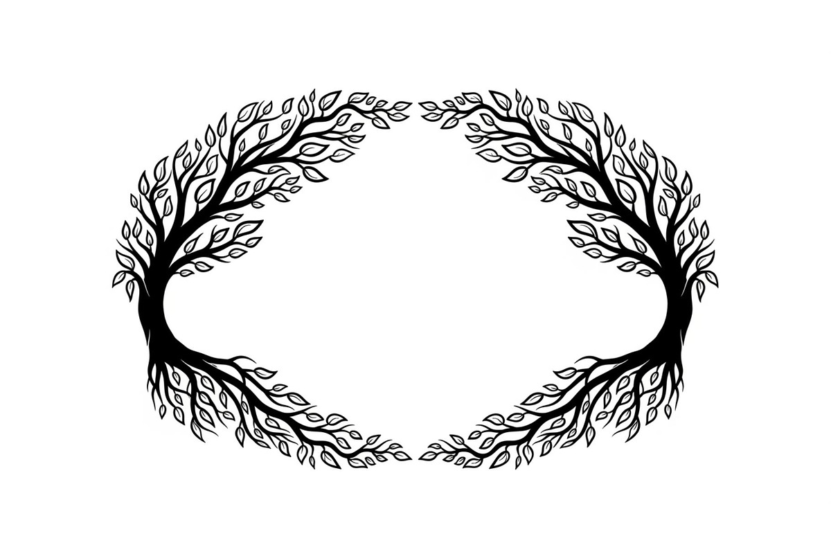 Nature Wreath Frame Vector Bundle, an Illustration by jahid234 (Photo 4 of 51)