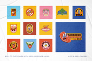 Illustration Logo Badges Bundle #2, a Branding & Logo Template by The Good Store (Thumbnail 2 of 10)