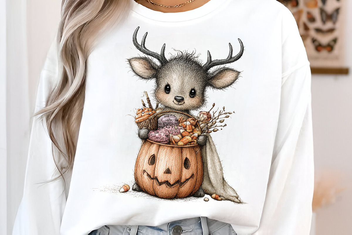 Whimsical Woodland Halloween Clipart, a Transportation Illustration by SinaCreation (Photo 4 of 8)