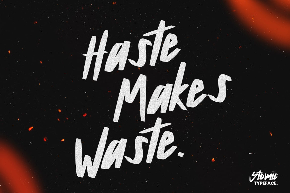 Aston - Modern Display Font, a Script Font by Luna Shop (Photo 6 of 7)
