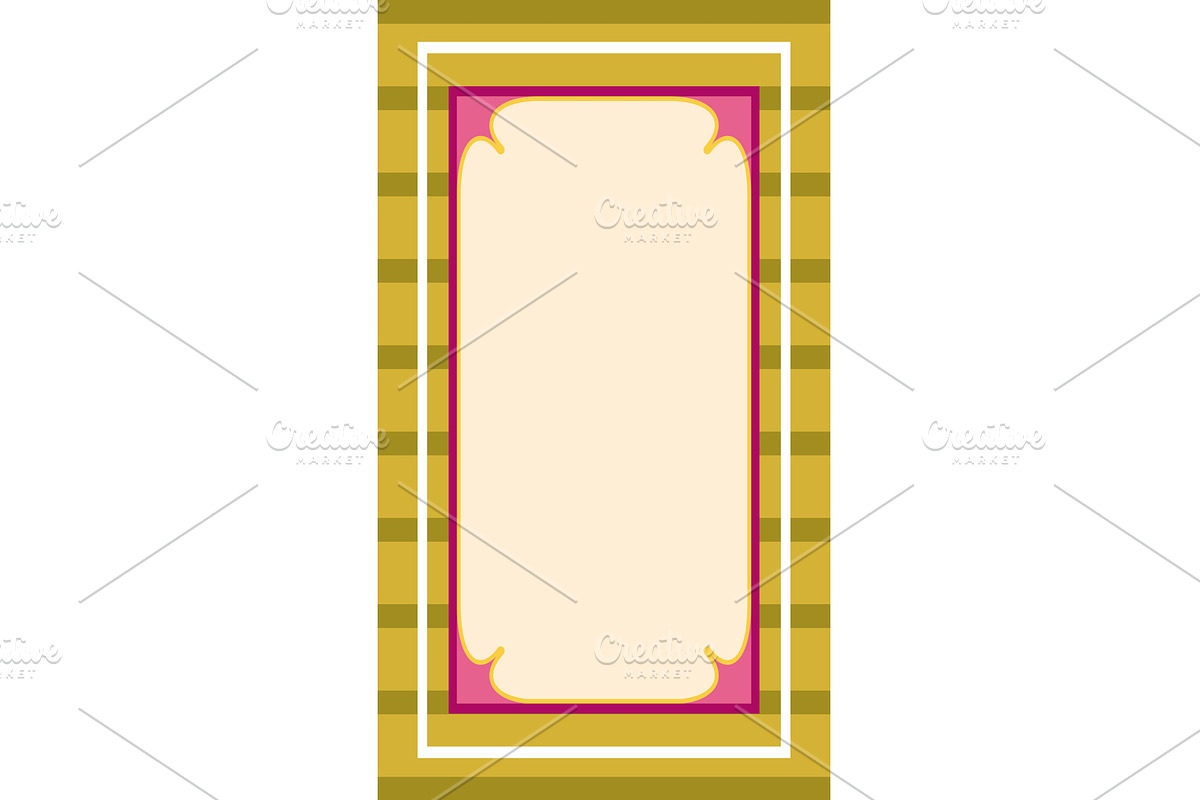 Frame with doodle borders for text, an Illustration by the8monkey