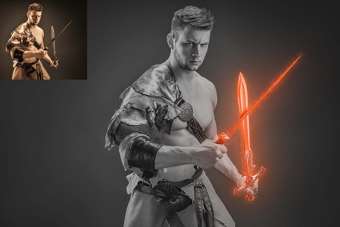 Sport Light Glow Photoshop Action, an Action Add-On by MRI STUDIO (Photo 9 of 15)