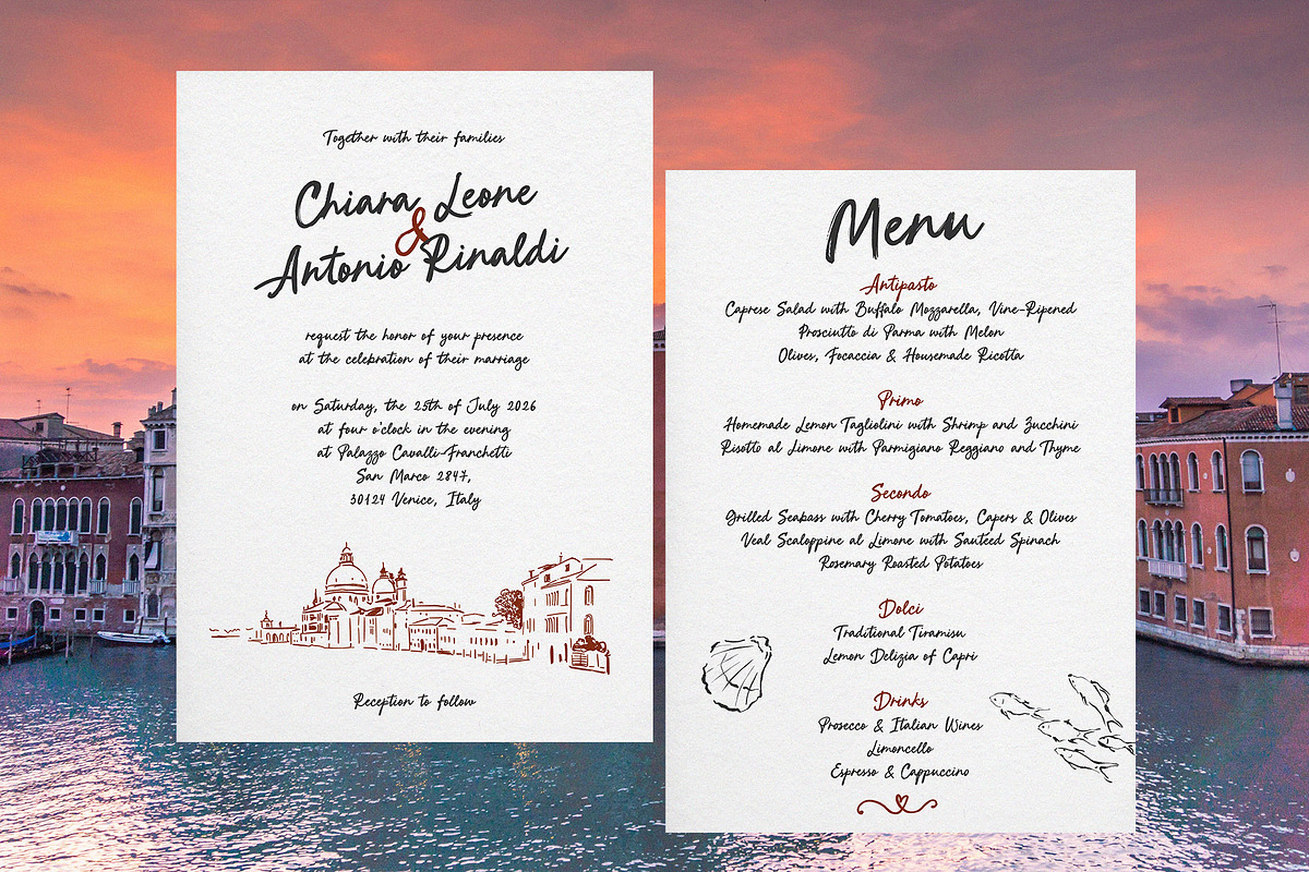 Bold script font brush Breakfast in, a Script Font by TD fonts (Photo 3 of 12)