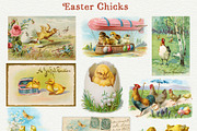 Vintage Easter Illustrations, a Seasonal Illustration by French Kiss Collections (Thumbnail 4 of 16)