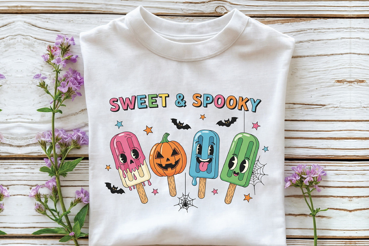 Sweet and Spooky PNG Halloween, an Illustration by CraftArtStudio (Photo 2 of 4)