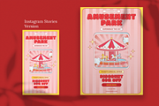 Merudo - Amusement Park Flyer Set, a Flyer Template by Attype (Thumbnail 2 of 5)