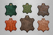 Leather Layer Styles For Photoshop, a Layer Style Add-On by Graphic Spirit (Thumbnail 3 of 6)