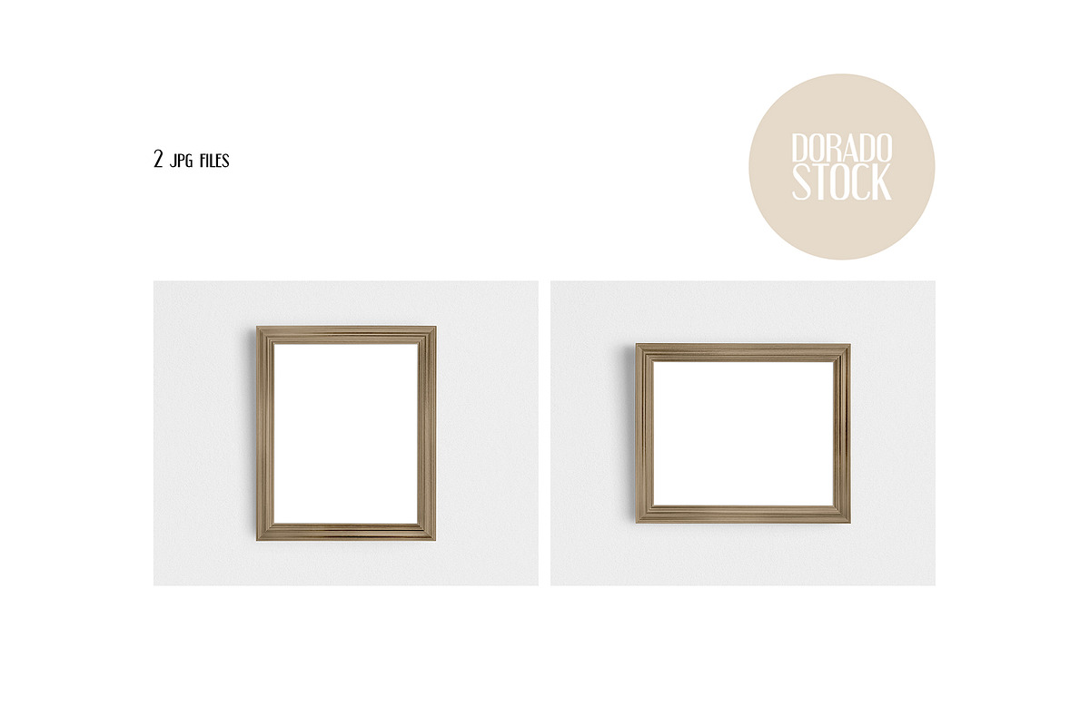 Isolated Old Frames Mockup, a Print Template by Dorado Stock (Photo 5 of 7)
