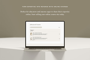 Online Course Squarespace 7.1 Theme