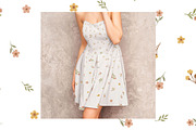 Gingham & Ditsy Floral Patterns, a Pattern Graphic by gulsengunel (Thumbnail 20 of 23)
