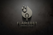 Flame Dot Logo, a Branding & Logo Template by Design_Planet (Thumbnail 3 of 4)