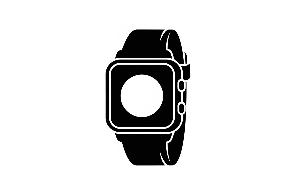 Minimal Smartwatch Time Icon Set, an Icon by musafir_fashion (Photo 5 of 13)