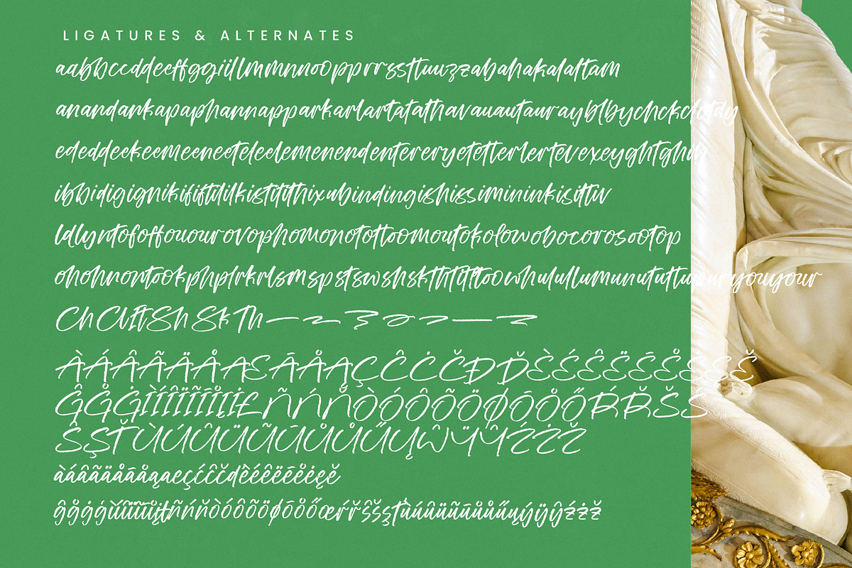 Kinetic Anthem Modern Handbrush Font, a Script Font by stylishtype.co (Photo 19 of 20)