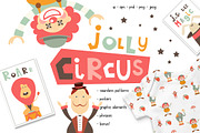 Jolly Circus - Kids Collection, an Animal Illustration by ELFIVETROV DESIGN (Thumbnail 1 of 7)