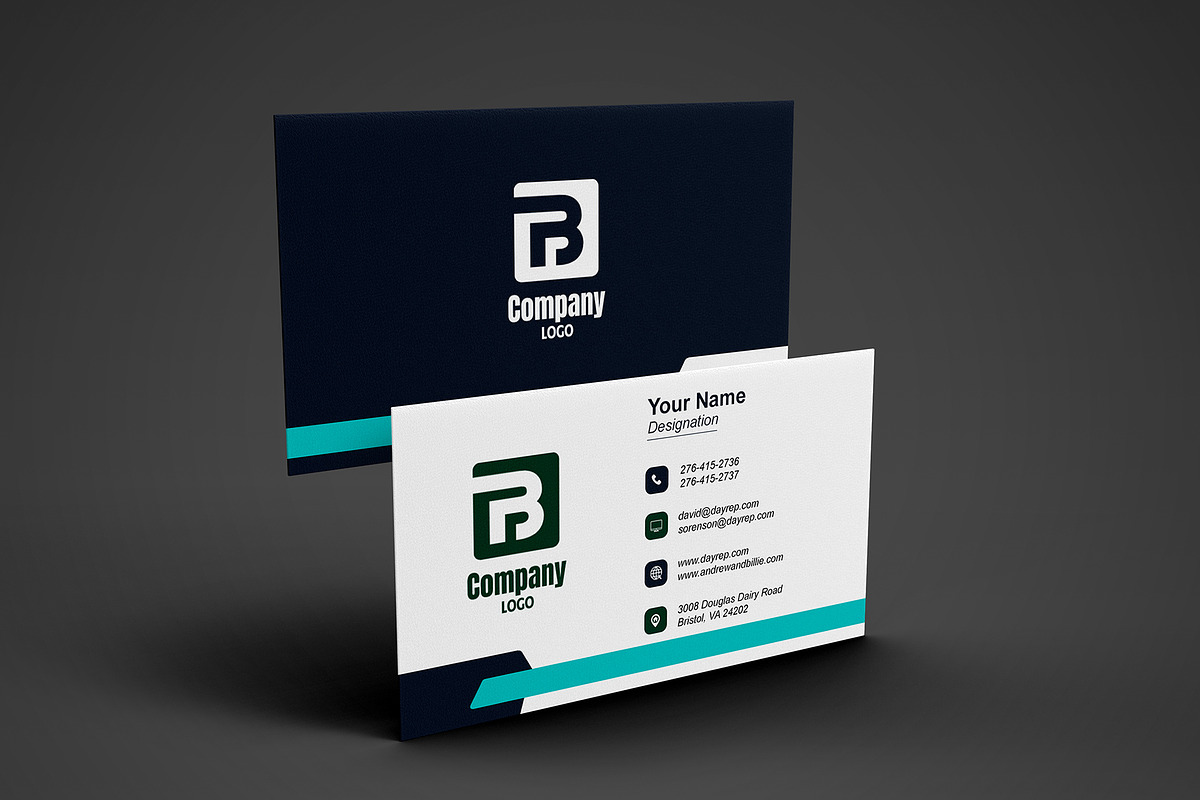Administrative Business Card PSD preview 3