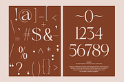 Rosery - Luxury Ligature Serif Font, a Serif Font by Font Liner (Thumbnail 10 of 10)