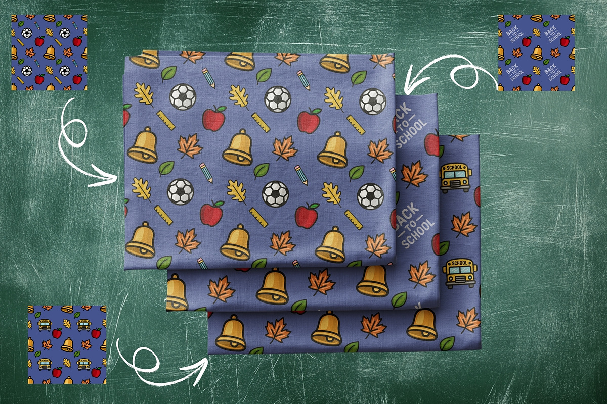 Back to School Collection, a Pattern Graphic by Elatedowl (Photo 6 of 14)