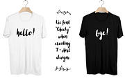 Cheeky--handwritten brush font+BONUS, a Script Font by CreativeFolks (Thumbnail 5 of 15)