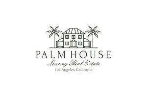 Luxury Vintage Palm Tree House Logo, a Branding & Logo Template by Buqancreative
