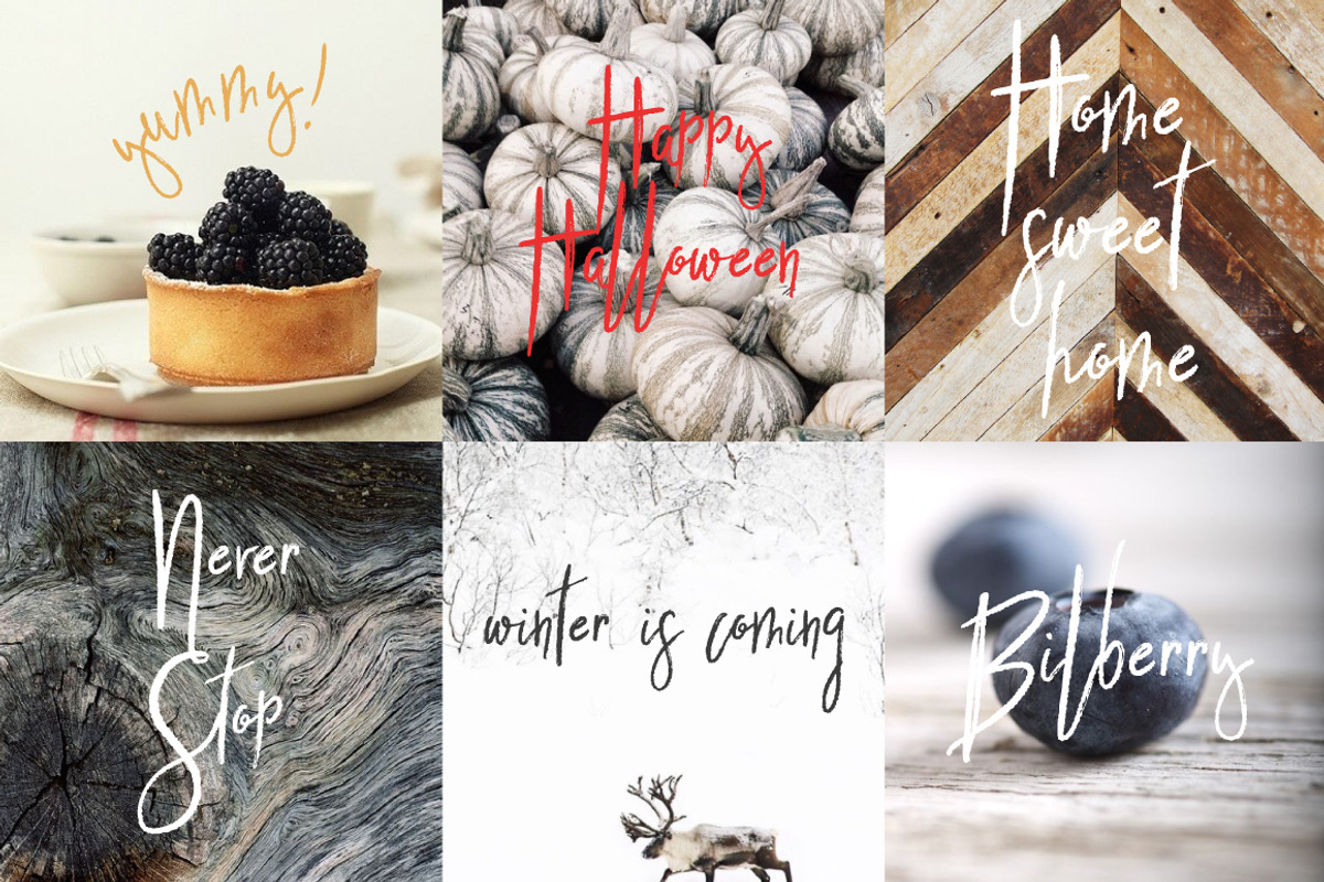 Artistic Friend Rough Font preview 2