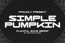 Simple Pumpkin - Playful Sans