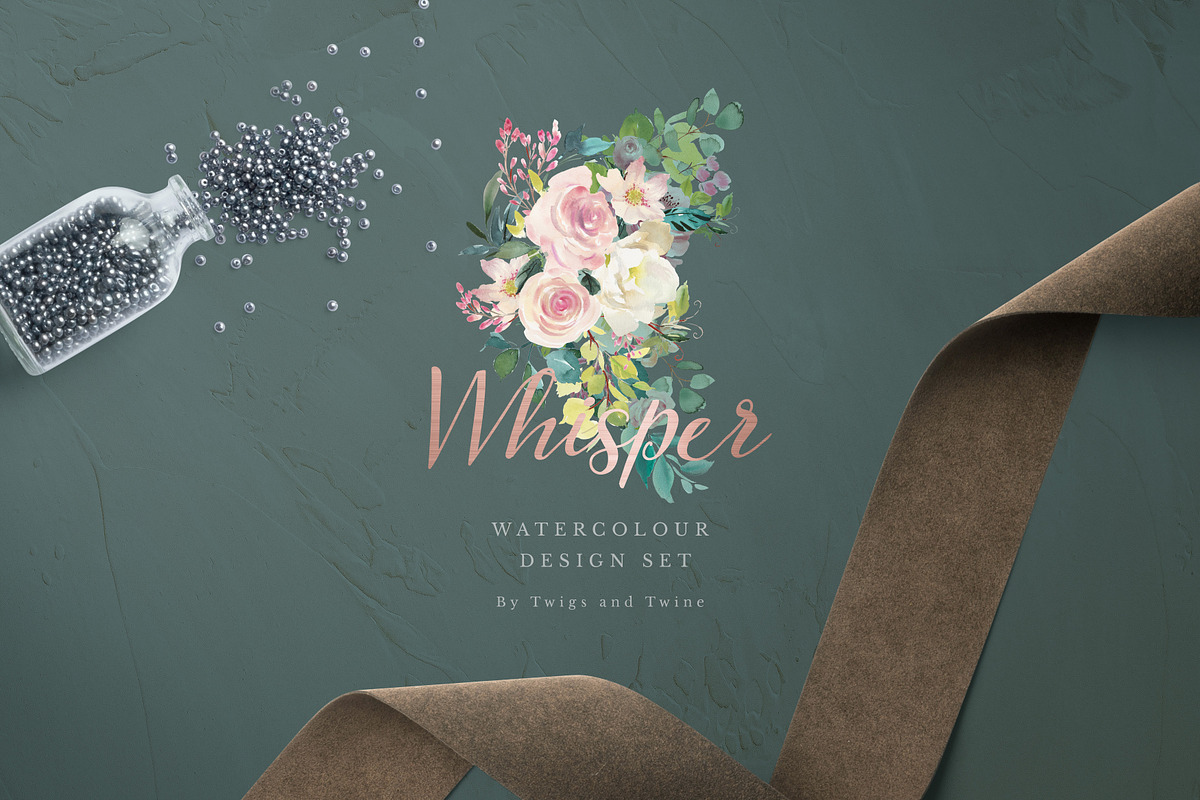 Design Graphics - Whisper, an Illustration by Twigs and Twine (Photo 4 of 10)