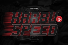Karbu Speed | Bold Racing Font