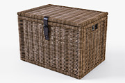 Wicker Rattan Chest Ikea Byholma, an Object 3D Model by Markelos (Thumbnail 1 of 10)