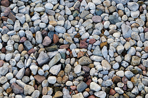 Pebbles containing pebbles, stones, and rocks