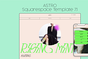 Squarespace Fluid Template: ASTRO ⓪, a Squarespace Template by dunagency (Thumbnail 5 of 9)