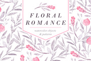 FLORAL ROMANCE – Watercolor Peonies, an Object Graphic by Yashroom (Thumbnail 1 of 6)