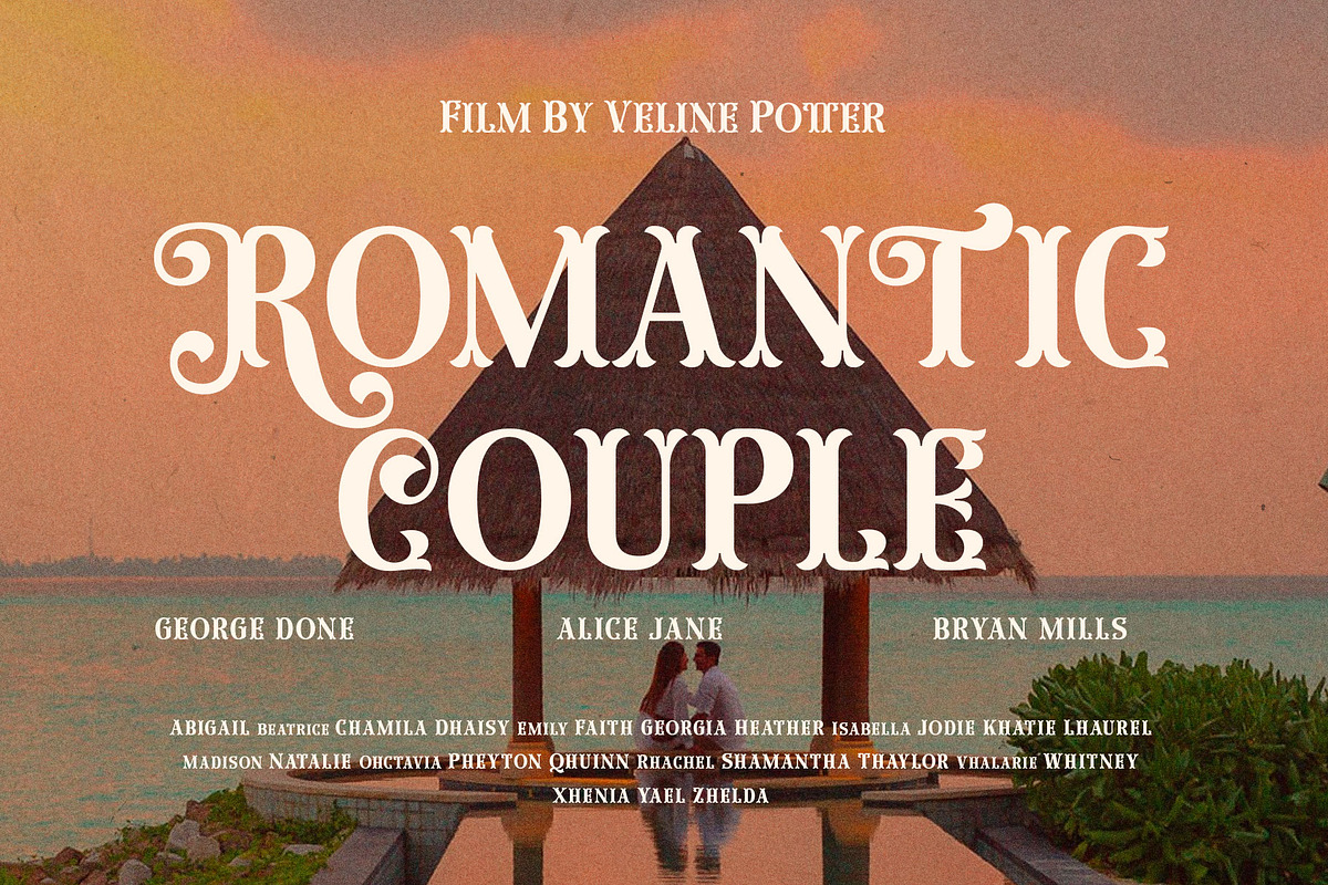 Airen Decorative Display font, a Serif Font by RantautypeStudio (Photo 12 of 15)