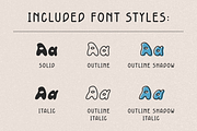 Retro bubble font-Bubble Soda, a Handwritten Font by ZoloDesignHub (Thumbnail 3 of 9)