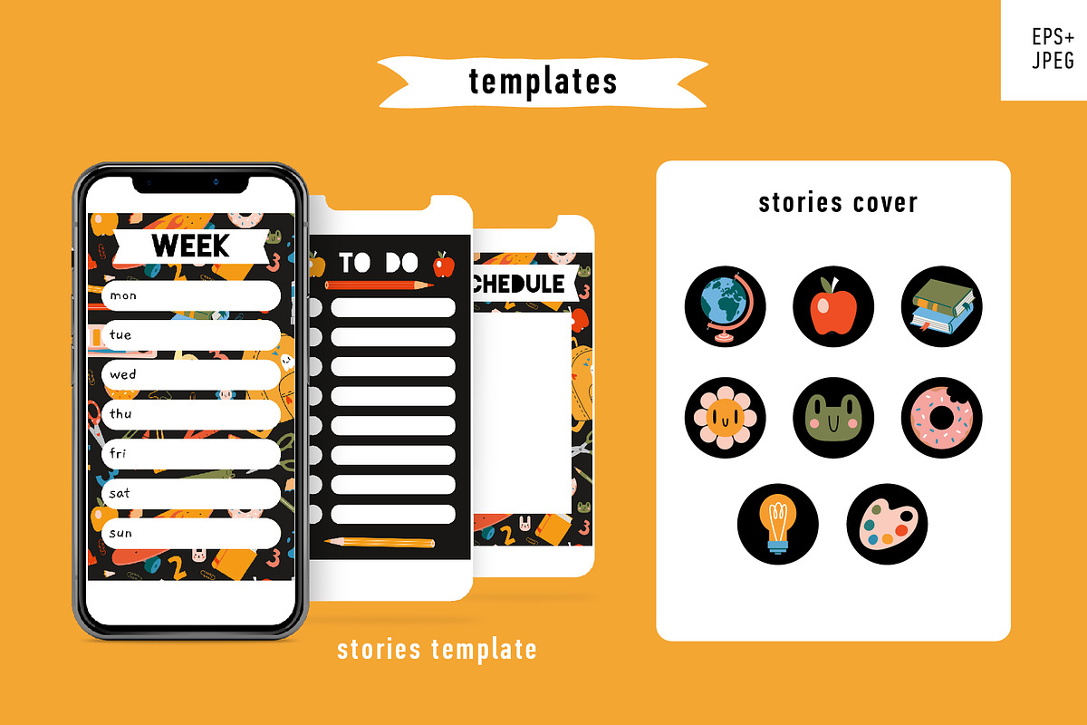 Back to school illustrations, an Education Illustration by WinWinFolly (Photo 7 of 8)