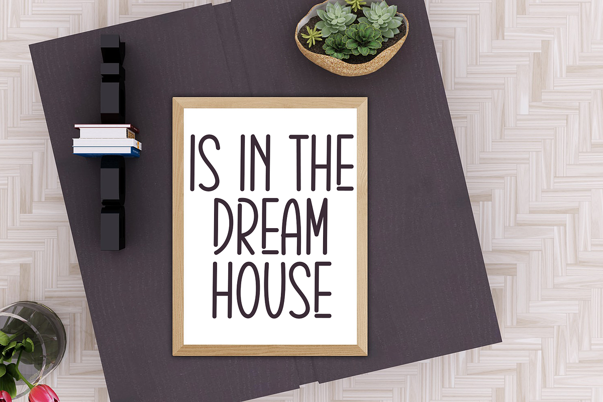 Minimalist Design, a Sans Serif Font by Creative Writting (Photo 5 of 6)