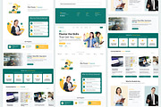 Academy Landing Page for Education, a Landing Page Template by Font Kingdom (Thumbnail 4 of 5)