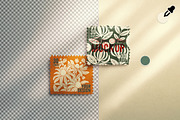 Two Horizontal Postage Stamp, an Advertising Mockup by Custom Scene (Thumbnail 5 of 11)