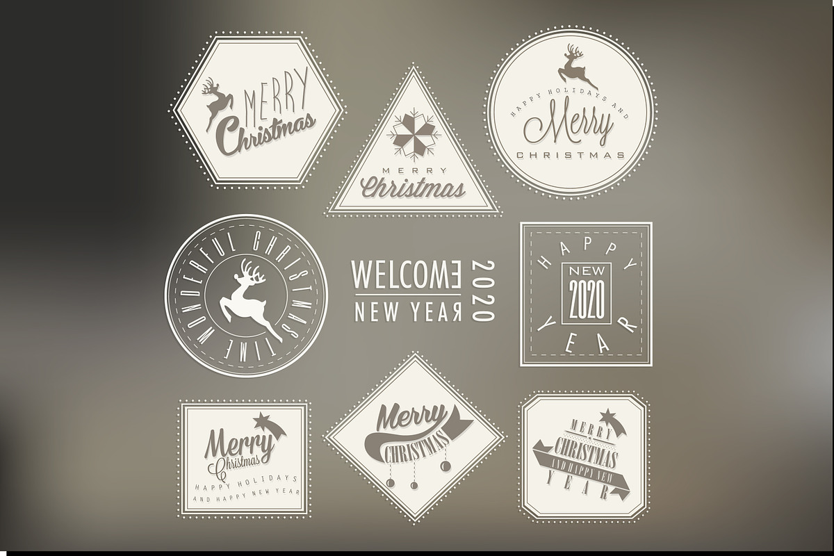 Christmas decoration, a Brochure Template by Vector Maker